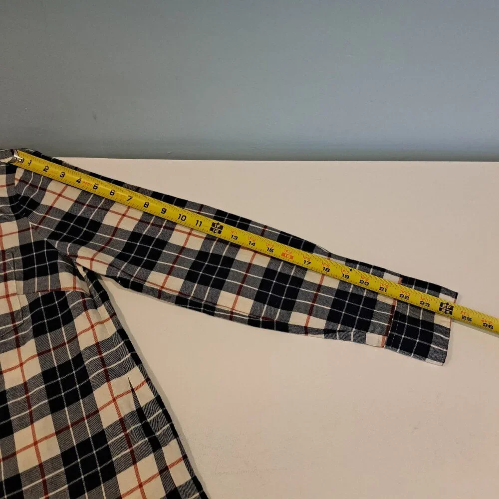 J. Crew Women's Small Soft Washed Flannel Shirt Style #BK533 New With Tag - Picture 12 of 13